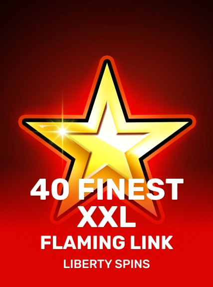 40 Finest XXL Flaming Link game tile